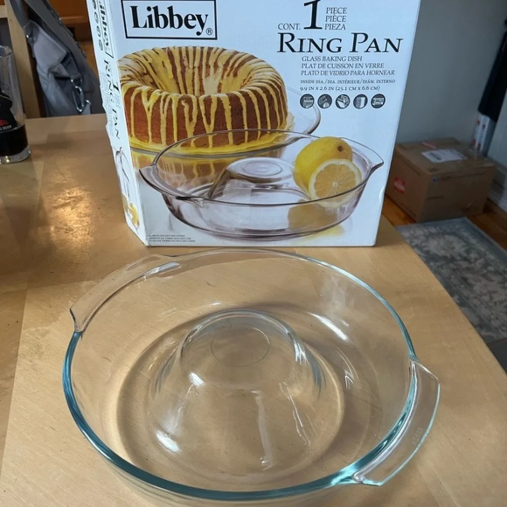 Libbey Clear Glass Baking Ring
